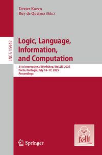 Buch Cover Logic, Language, Information, and Computation