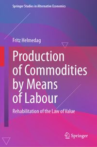 Buch Cover Production of Commodities by Means of Labour