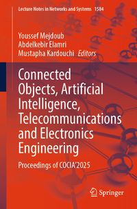 Buch Cover Connected Objects, Artificial Intelligence, Telecommunications and Electronics Engineering