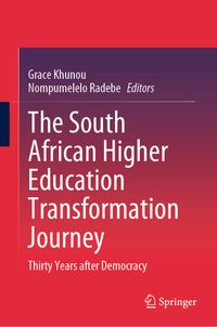 Buch Cover The South African Higher Education Transformation Journey