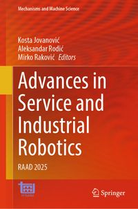 Buch Cover Advances in Service and Industrial Robotics