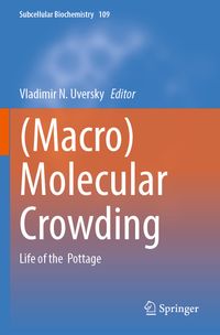 Buch Cover (Macro)Molecular Crowding