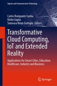 Buch Cover Transformative Cloud Computing, IoT and Extended Reality