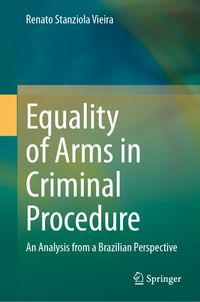 Buch Cover Equality of Arms in Criminal Procedure