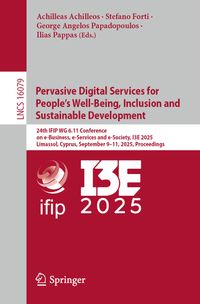 Buch Cover Pervasive Digital Services for People’s Well-Being, Inclusion and Sustainable Development