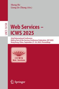 Buch Cover Web Services – ICWS 2025