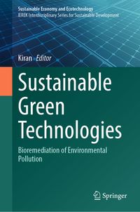 Buch Cover Sustainable Green Technologies