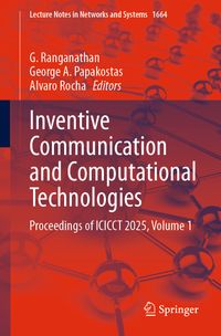 Buch Cover Inventive Communication and Computational Technologies
