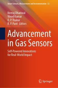 Buch Cover Advancement in Gas Sensors