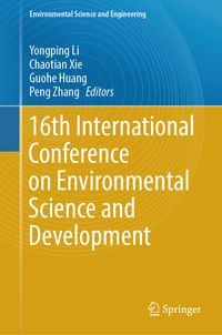 Buch Cover 16th International Conference on Environmental Science and Development