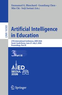 Buch Cover Artificial Intelligence in Education
