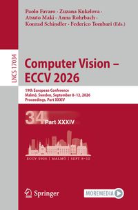 Buch Cover Computer Vision – ECCV 2026