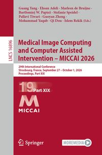 Buch Cover Medical Image Computing and Computer Assisted Intervention – MICCAI 2026