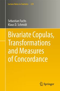 Buch Cover Bivariate Copulas, Transformations and Measures of Concordance