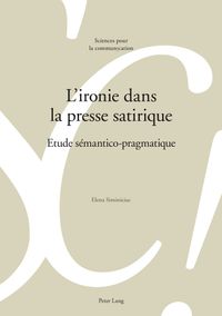 Buch Cover L’ironie dans la presse satirique
