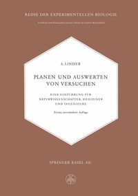 Buch Cover Planen und Auswerten von Versuchen