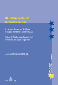 Buch Cover Christian Democrat Internationalism
