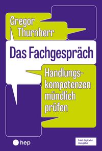 Buch Cover Das Fachgespräch (Print inkl. E-Book Edubase)