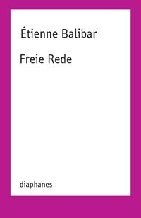 Buch Cover Freie Rede