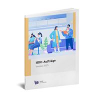 Buch Cover Handlungsorientierte Aufträge HKBe, Version 2025 (s/w)