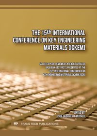 Buch Cover The 15th International Conference on Key Engineering Materials (ICKEM)