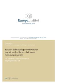 Buch Cover Sexuelle Belästigung im öffentlichen und virtuellen Raum − Fokus der Kriminalprävention
