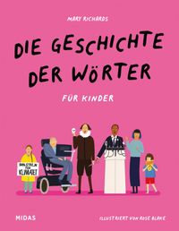 Buch Cover Die Geschichte der Wörter für Kinder