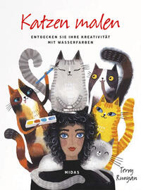 Buch Cover Katzen malen