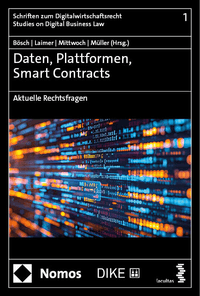 Buch Cover Daten, Plattformen, Smart Contracts