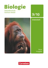 Buch Cover Biologie - Ausgabe Volk und Wissen - Sekundarschule Sachsen-Anhalt - Neue Ausgabe - 9./10. Schuljahr