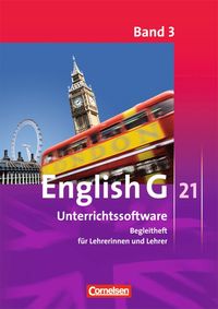Buch Cover English G 21 - Unterrichtssoftware - zu allen Ausgaben / Band 3: 7. Schuljahr - Unterrichtssoftware