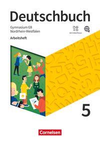Buch Cover Deutschbuch Gymnasium - Nordrhein-Westfalen - Ausgabe 2019 - 5. Schuljahr