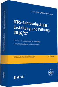 Buch Cover IFRS-Jahresabschluss - Erstellung und Prüfung 2016/17