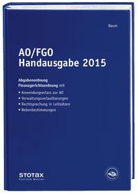 Buch Cover AO/FGO Handausgabe 2015