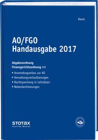 Buch Cover AO/FGO Handausgabe 2017