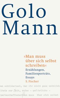 Buch Cover Man muss über sich selbst schreiben