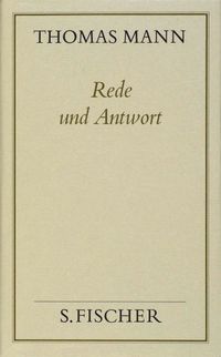 Buch Cover Rede und Antwort