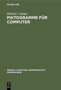 Buch Cover Piktogramme für Computer