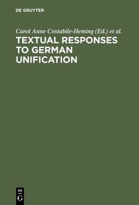 Buch Cover Textual Responses to German Unification