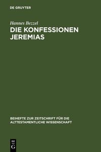 Buch Cover Die Konfessionen Jeremias