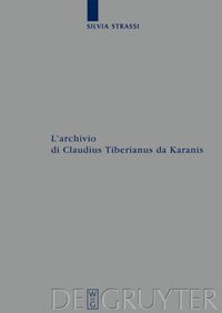Buch Cover L’archivio di Claudius Tiberianus da Karanis
