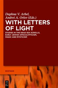 Buch Cover With Letters of Light