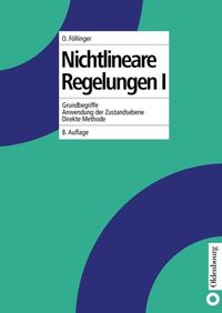 Buch Cover Nichtlineare Regelungen I