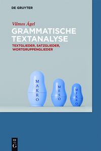 Buch Cover Grammatische Textanalyse