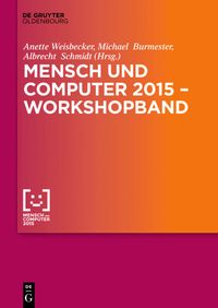 Buch Cover Mensch und Computer 2015 – Workshopband