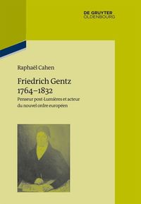 Buch Cover Friedrich Gentz 1764–1832