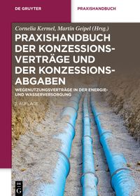 Buch Cover Praxishandbuch der Konzessionsverträge und der Konzessionsabgaben