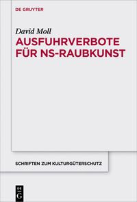 Buch Cover Ausfuhrverbote für NS-Raubkunst