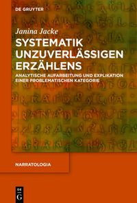 Buch Cover Systematik unzuverlässigen Erzählens