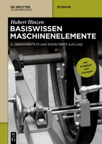 Buch Cover Basiswissen Maschinenelemente